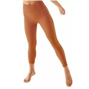 NWT Free People Movement Free Throw Leggings Size Small Brown Toasted Coconut